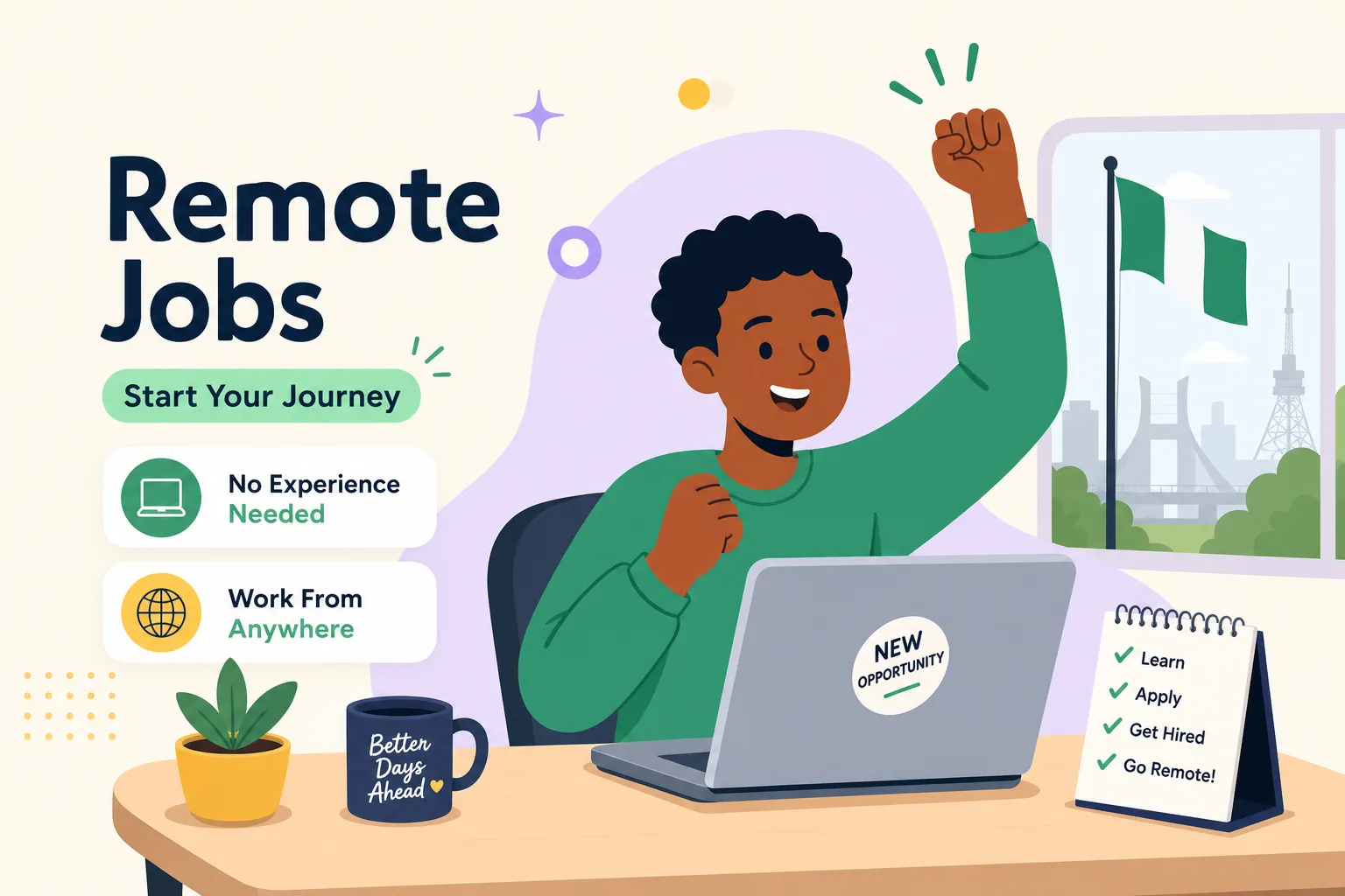 Get Your First Remote Job in Africa: No Experience Needed